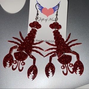 lobster earrings